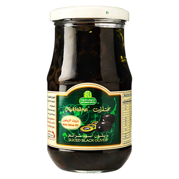 مختارات زيتون أسود شرائح 325 ج
