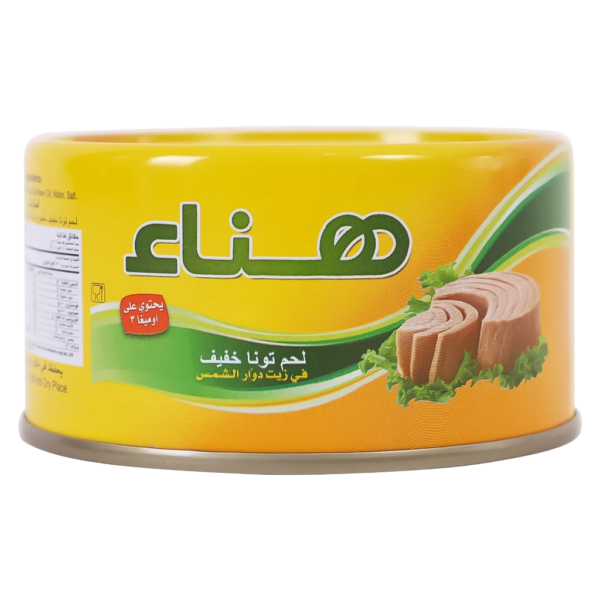 هناء لحم تونا لايت 185 ج