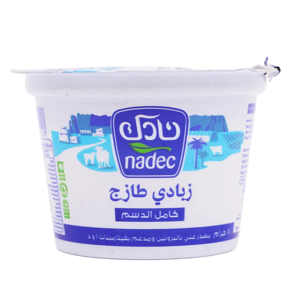 6281057001118_1 نادك زبادي كامل الدسم 170 ج - الصورة 1