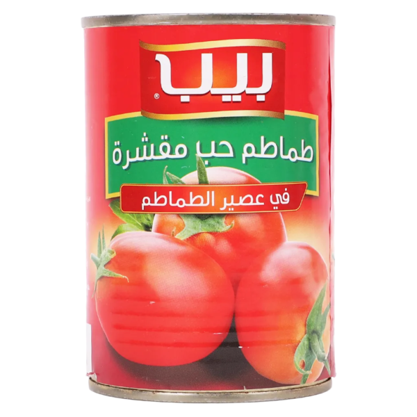 بيب طماطم حب مقشر في عصير طماطم 400ج