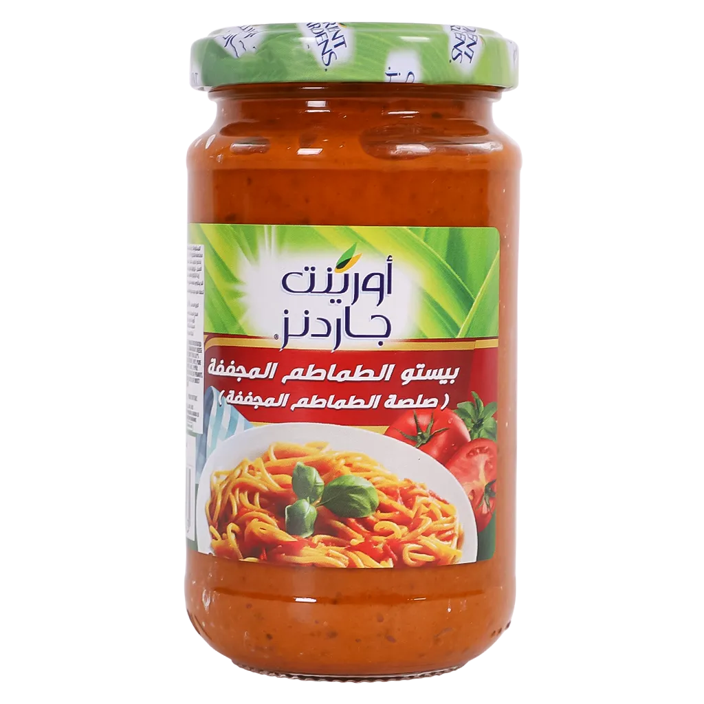 6281063460343_1 اورينت جاردن بيستو الطماطم المجففة 195 ج - الصورة 1