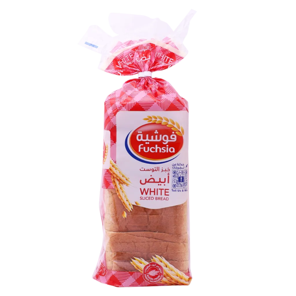فوشية خبز التوست ابيض بحواف مربعه 570 ج
