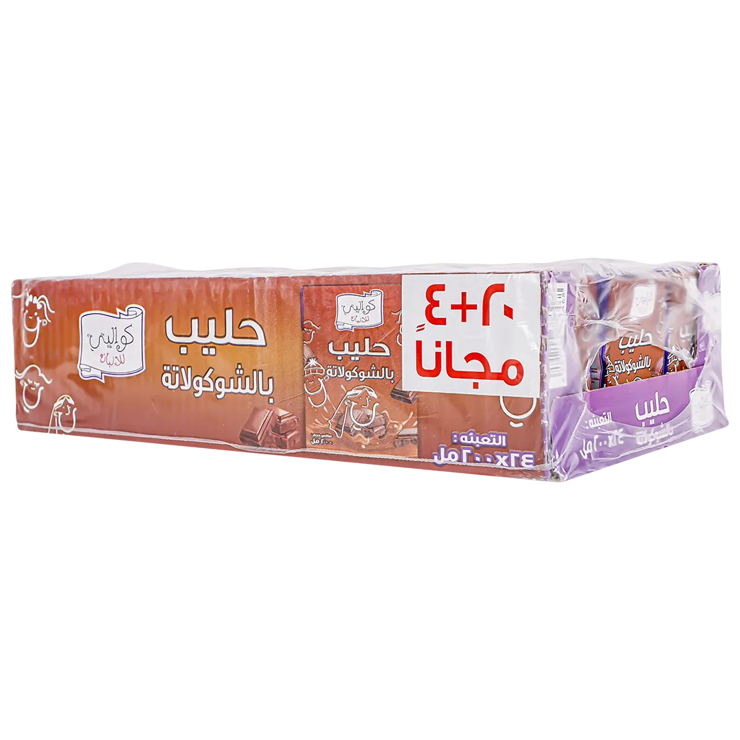 6281100776468_1 كواليتي حليب بالشوكولاته 24 حبة 200 مل - الصورة 1