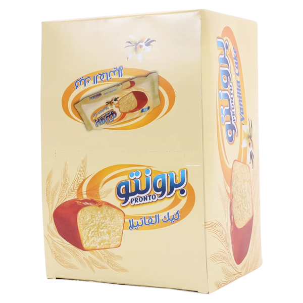 برونتو كيك بالفانيلا 12 حبة