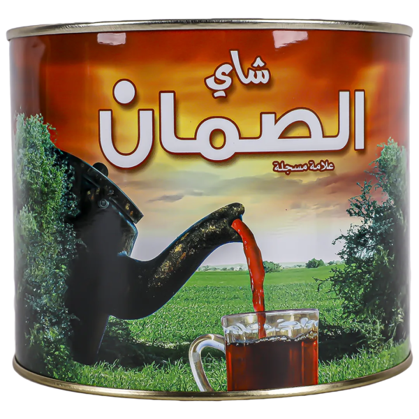 الصمان شاي احمر علب دائري 360 ج