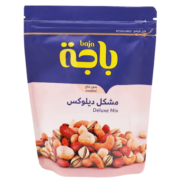 باجه مشكل مكسرات فاخر بدون ملح 120ج