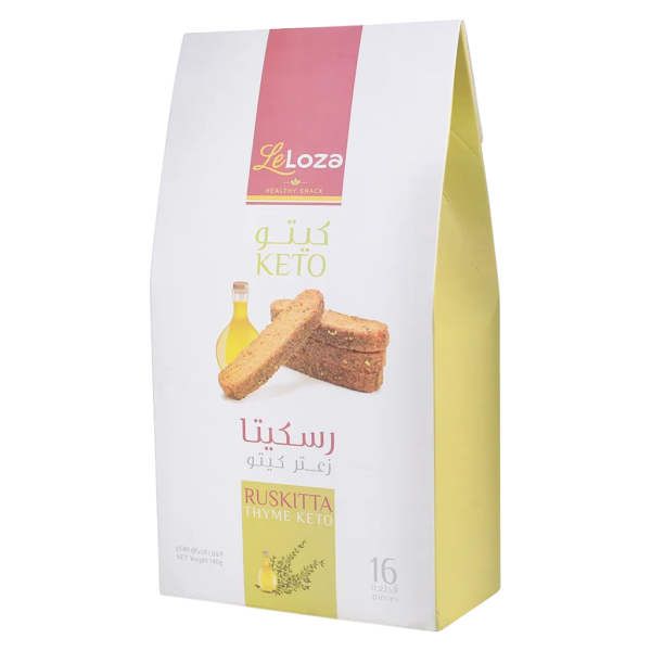 لي لوزا رسكيتا كيتو زعتر 140 ج