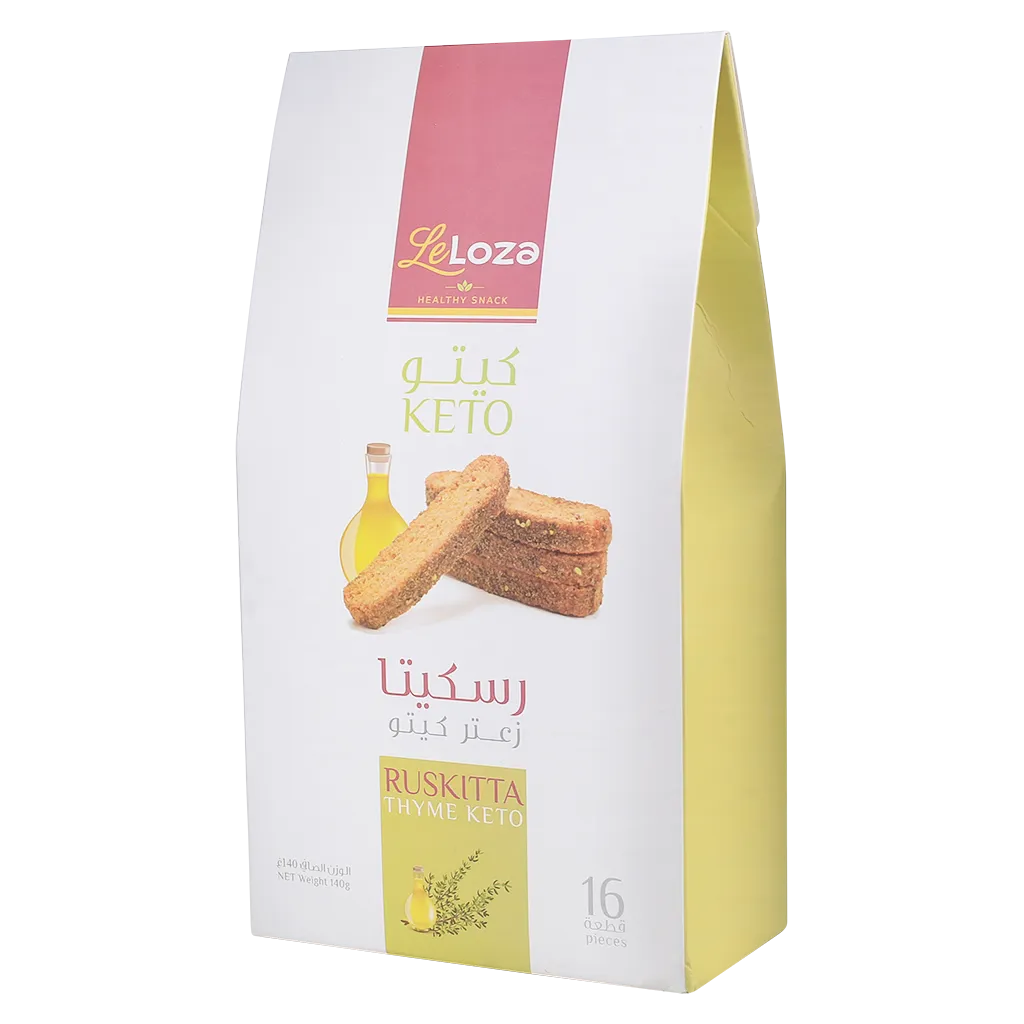 6281597317434_1 لي لوزا رسكيتا كيتو زعتر 140 ج - الصورة 1
