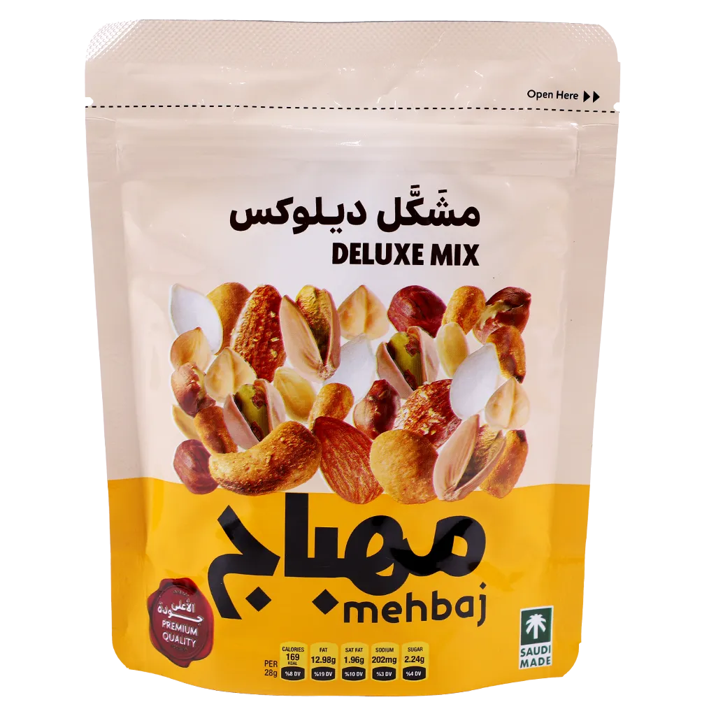 6285131005542_1 المهباج مكسرات مشكلة سوبر ديلوكس 120 ج - الصورة 1