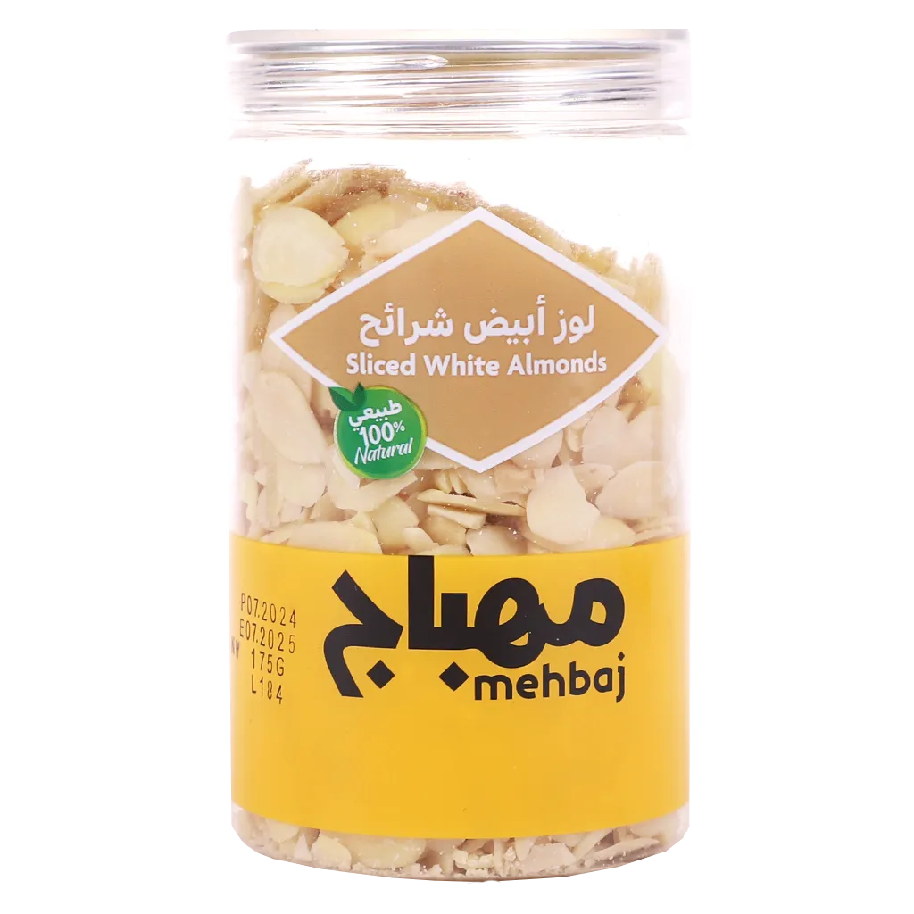 6285131171643_1 المهباج لوز ابيض شرائح 175 ج - الصورة 1