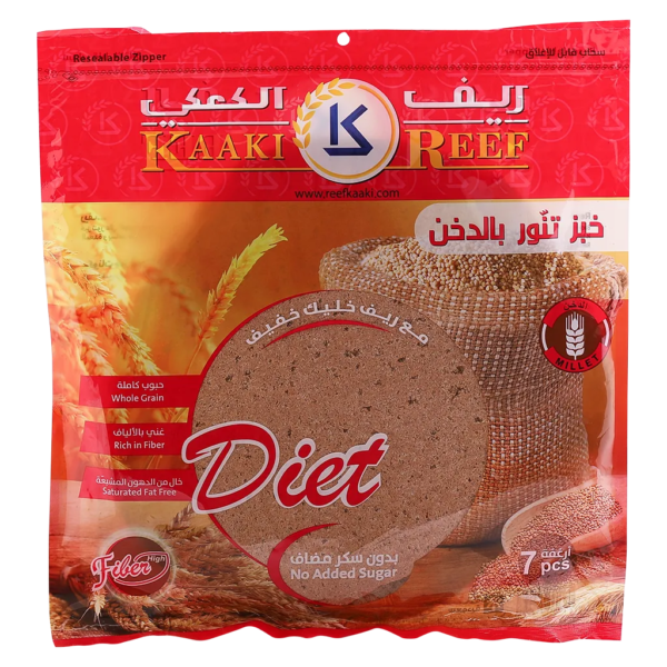 ريف كعكي خبز تنور بالدخن 7 حبات