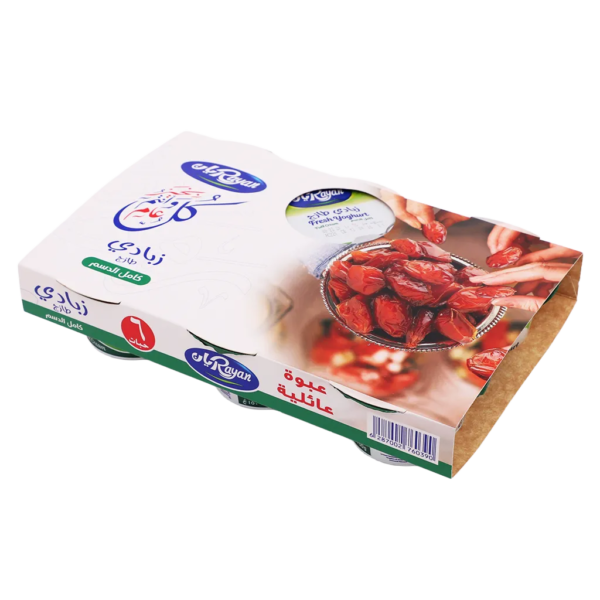 ريان زبادي كامل الدسم 6 حبات 150 ج
