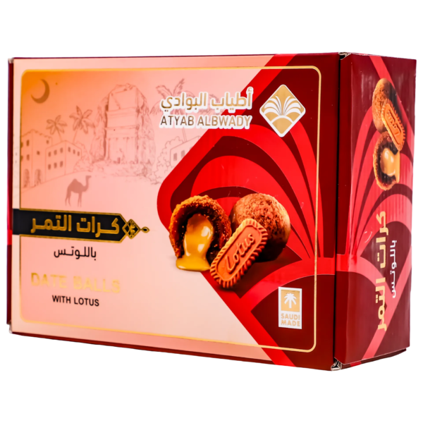 أطياب البوادي كرات التمر باللوتس 500 ج