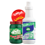 قو جرين فلاش 1 لتر + سوبر غرين 500 ج