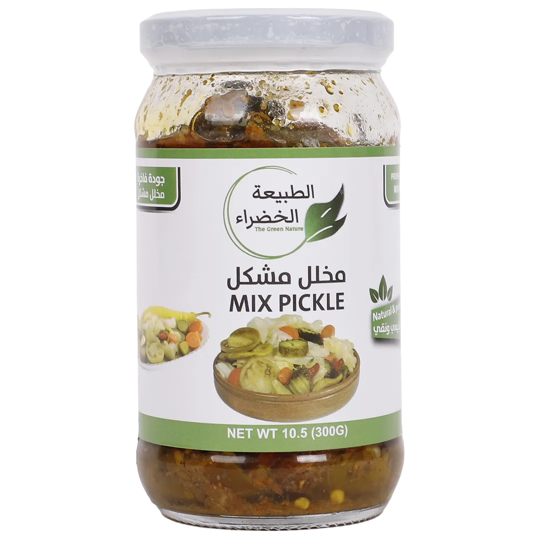 6287017300758_1 الطبيعة الخضرا مخلل مشكل 300 ج - الصورة 1