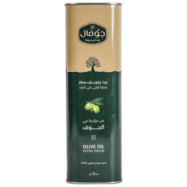 جوفال زيت زيتون بكر قطفة اولى عضوي 1 لتر