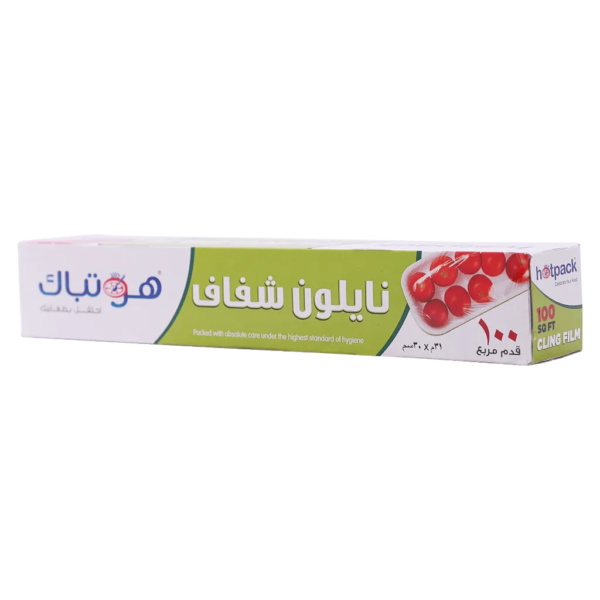 هوت باك غلاف حفظ طعام رول 100 قدم مربع