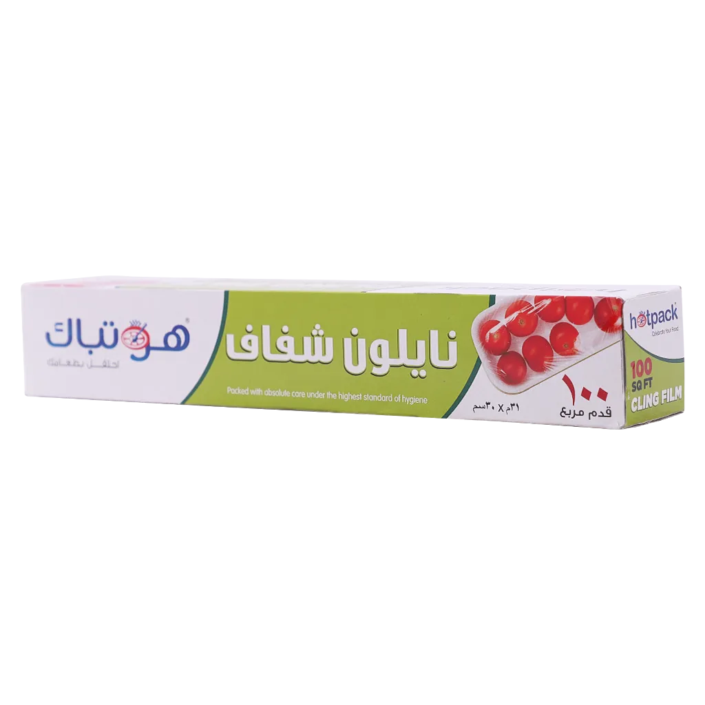 6291101711610_1 هوت باك غلاف حفظ طعام رول 100 قدم مربع - الصورة 1