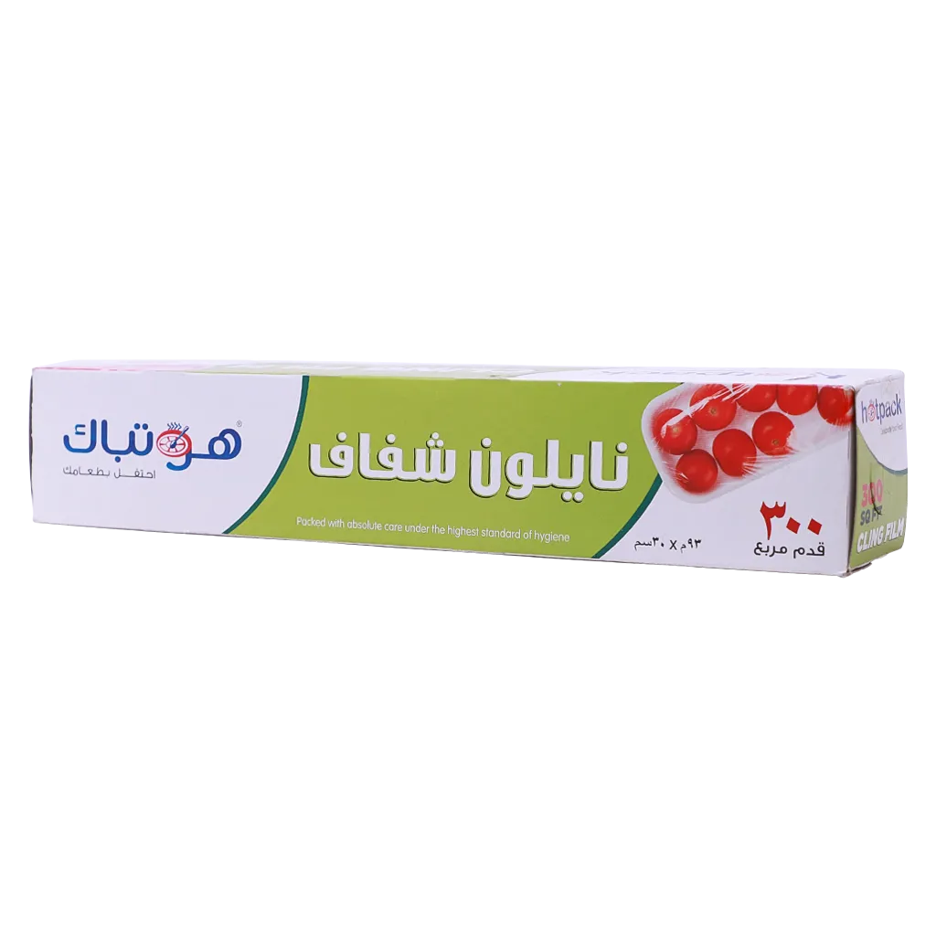 6291101711627_1 هوت باك غلاف حفظ طعام رول 300 قدم مربع - الصورة 1