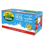ندى حليب قليل الدسم 12 حبة 1 لتر