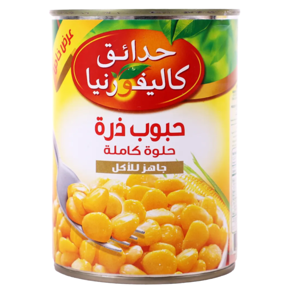 حدائق كاليفورنيا حبة ذرة حلوة كاملة 400 ج