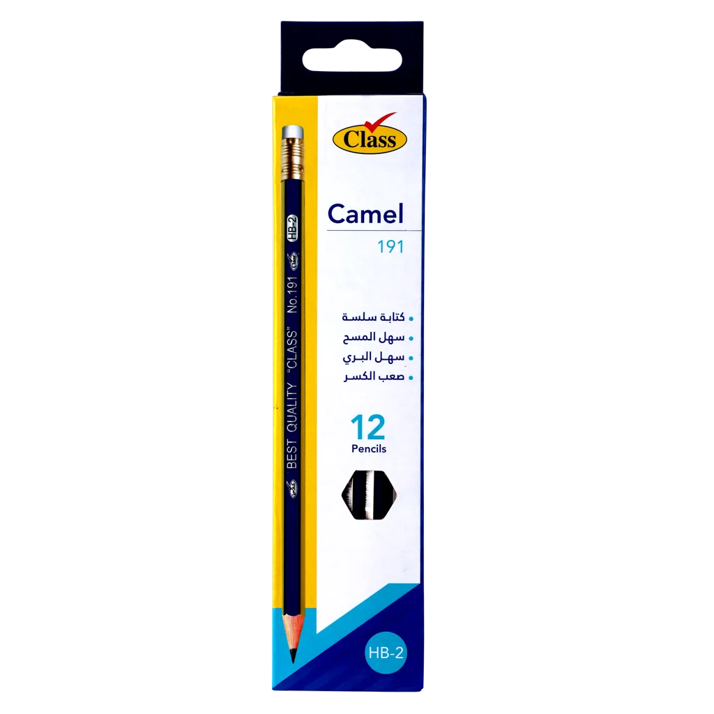 687398291564_1 كلاس قلم رصاص HB-2 كامل 12 قل - الصورة 1