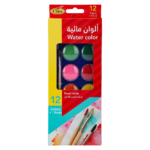 كلاس ألوان مائية 12 لون