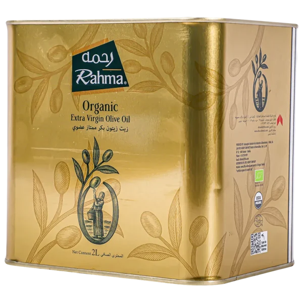 رحمه زيت زيتون بكر ممتاز عضوي 2 لتر
