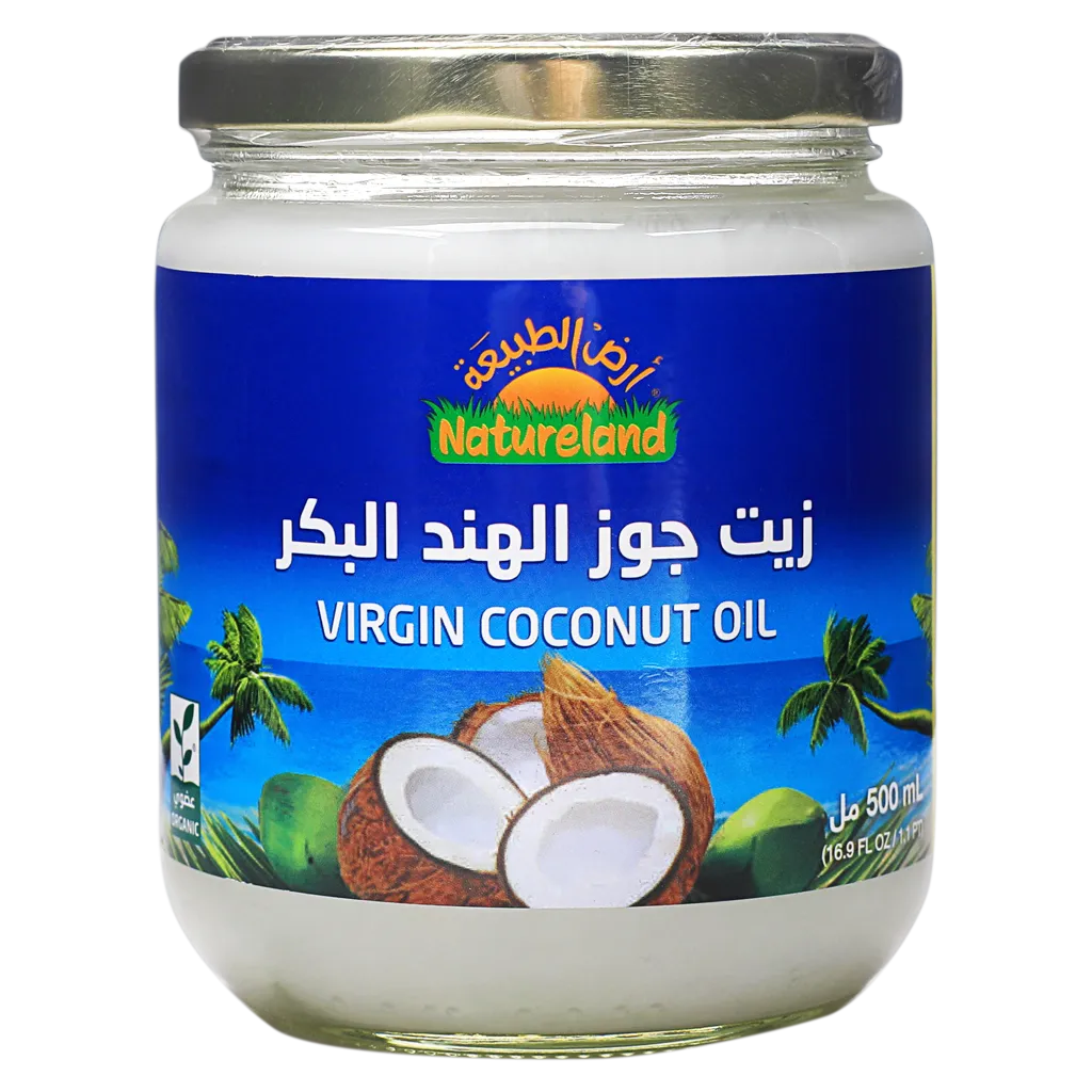 709993321122_1 أرض الطبيعة زيت جوز الهند بكر 500 مل - الصورة 1