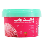 لايت واي ايس كريم فراولة كوب 200 مل
