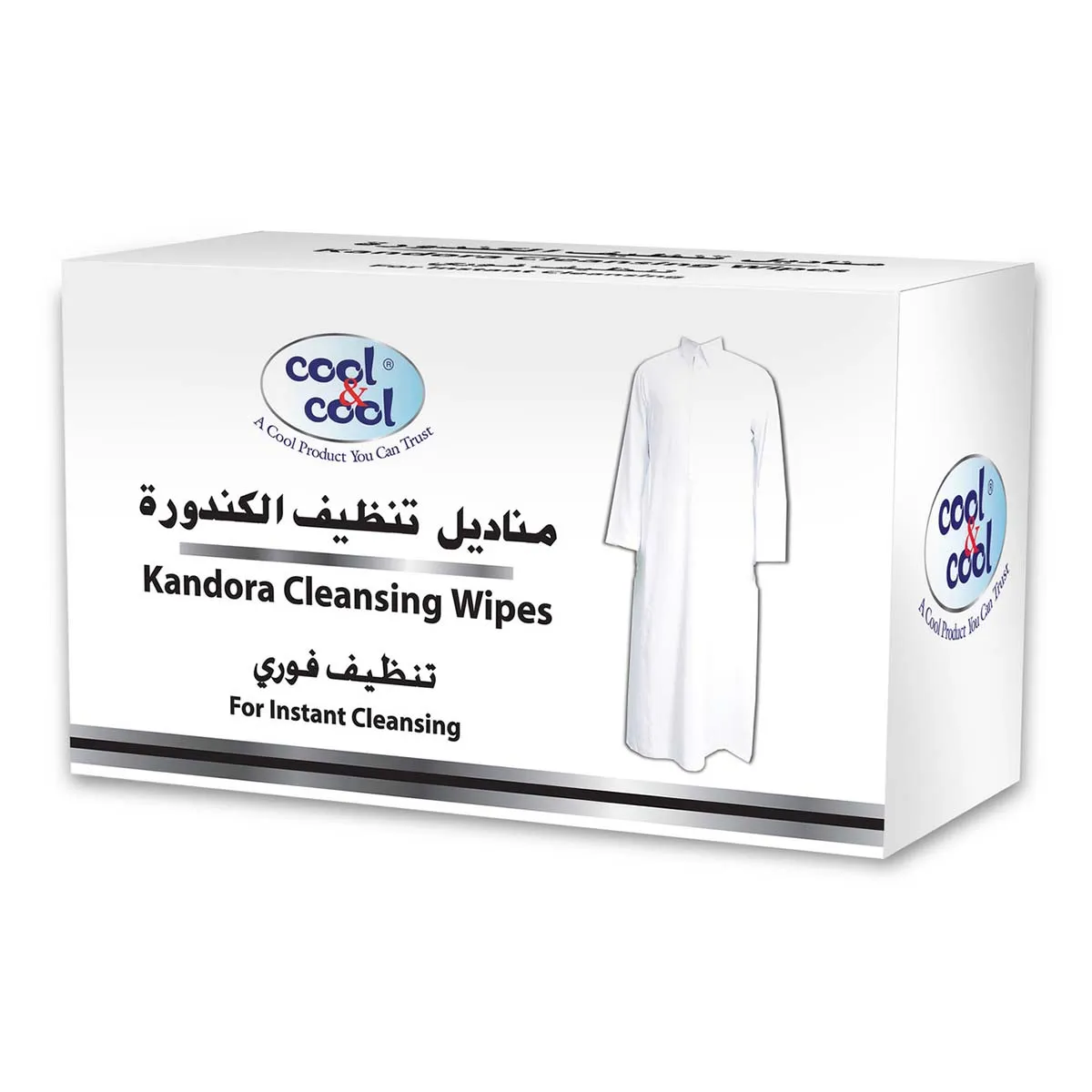 728f5dbf-7c24-4d5b-bf79-c512d57c3640 كول اند كول ثوب مناديل تنظيف 12 منديل - الصورة 1