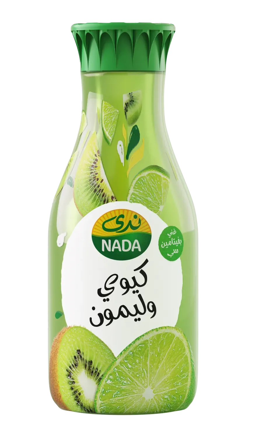 734fcaca-6a47-4c7e-94cd-82b87cfd7daa ندى عصير بنكهة الكيوي بالليمون 1.3 لتر - الصورة 1