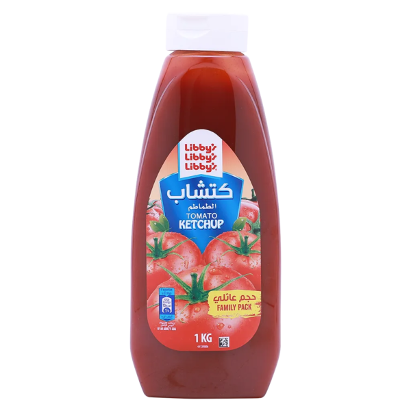 ليبيز كاتشب طماطم زجاجة ضغط 1 كج