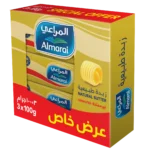 المراعي زبدة غير مملحة 3 حبات 100 ج