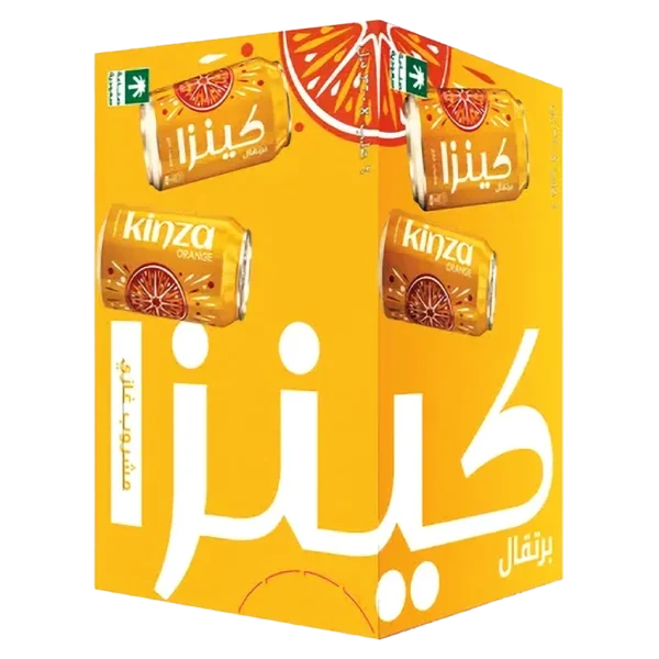 كينزا برتقال 6 حبات 360 مل