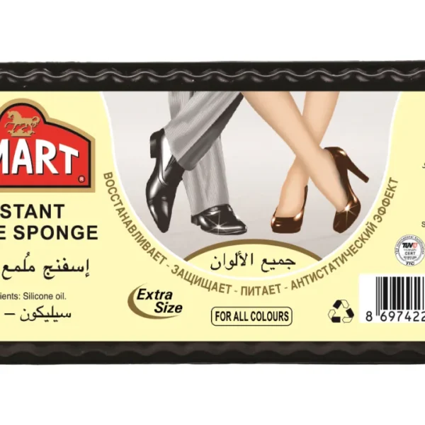 سمارت اسفنج ملمع الاحذية لون شفاف