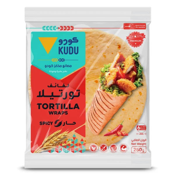 كودو لفائف التورتيلا حار 250 ج
