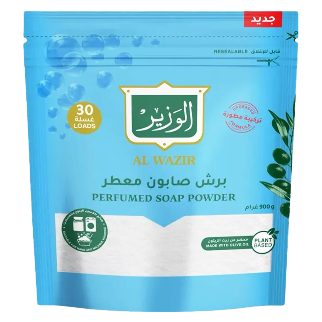 7d83e2ec-c3b0-4ea1-8b57-2341d1b34bdd الوزير صابون برش معطر 900 ج - الصورة 1