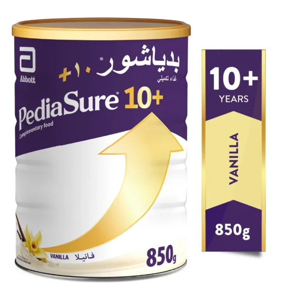 بدياشور+10 حليب أطفال فانيلا 850 ج