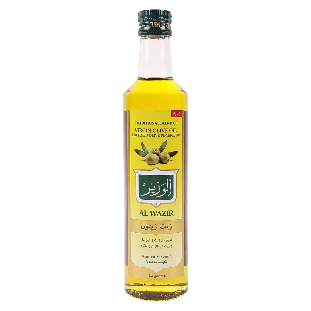 8428483100017_1 الوزير زيت زيتون 500 مل - الصورة 1