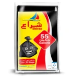 شراع أكياس نفايات قابل للتحلل 55 جالون 25 كيس