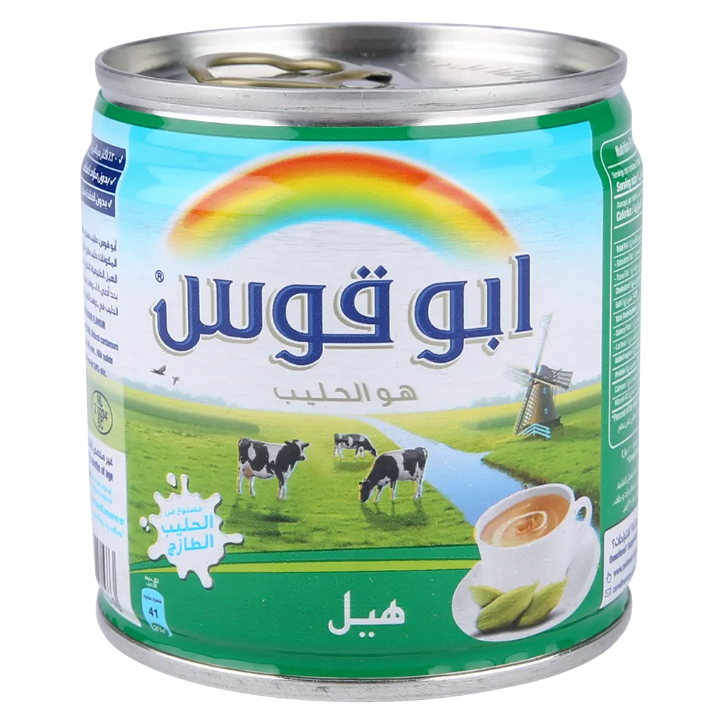 8716200675048_1 أبو قوس حليب مبخر بالهيل 170 ج - الصورة 1