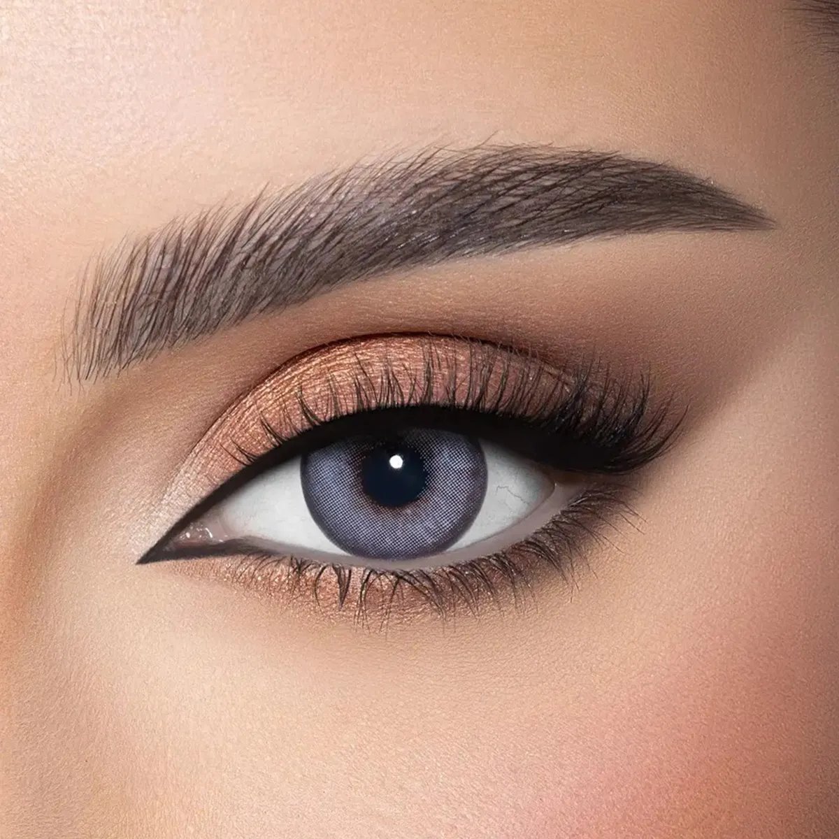 8800030880083___PY1 ذهب عدسات لاصقة يومية ناتشورال بلو - الصورة 1