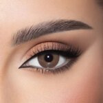 ذهب عدسات لاصقة يومية ناتشورال براون