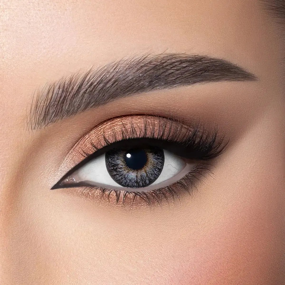 8809951627692___PY1 ذهب عدسات لاصقة يومية شوارفسكى - الصورة 1