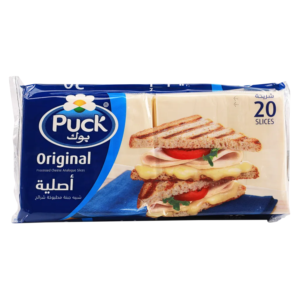 9009301008426_1 بوك جبنة شيدر 20 شريحة 400 ج - الصورة 1