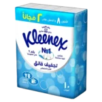كلينكس مناديل الوجه 8+2 مجانا 114 منديل