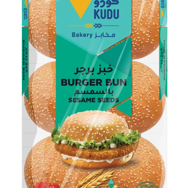 كودو خبز برجر بالسمسم 6 حبات 420 ج