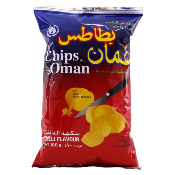 عمان بطاطس بالنكهة الحارة 100 ج