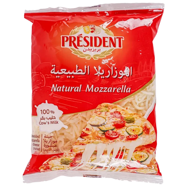 بريزيدن جبن موزاريلا مبشورة 200 ج